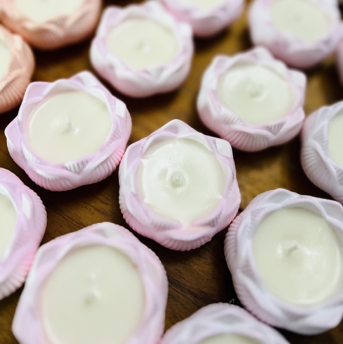 Nến hoa sen-Lotus Bloom Candle